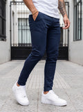 DRILL SLIM AZUL NAVY