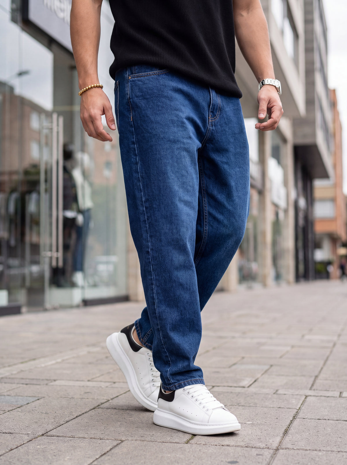 Jean Mom Fit Indigo