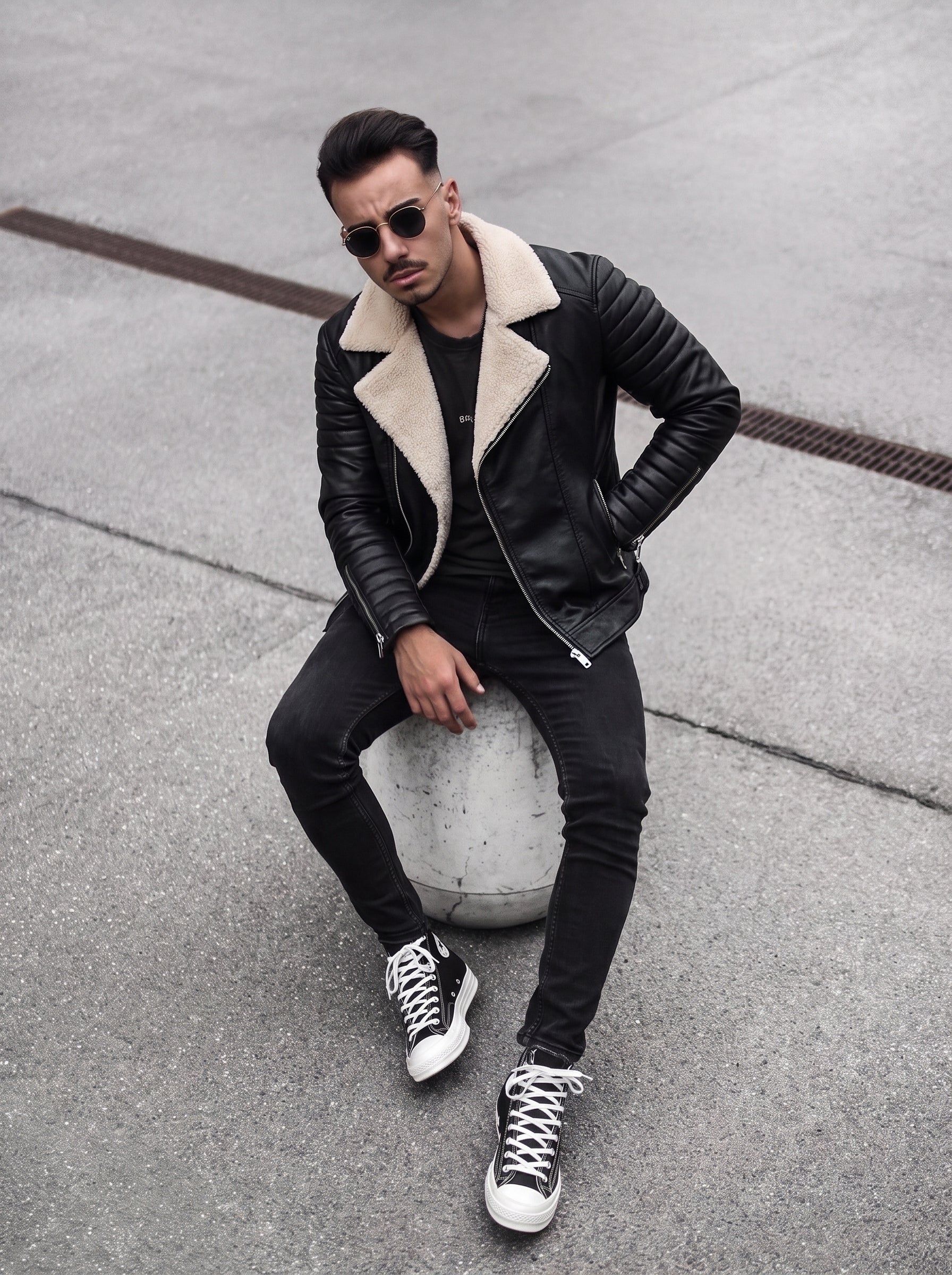 CHAQUETA CUERO TEX OVEJERO PREMIUM