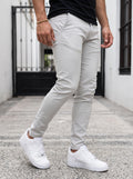 DRILL SLIM GRIS PERLA