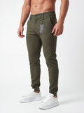 Pantalón Punto Roma Slim Verde Militar