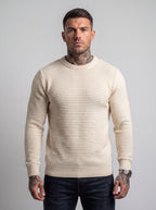 Buzo Tejido Rib Monaco – Marfil