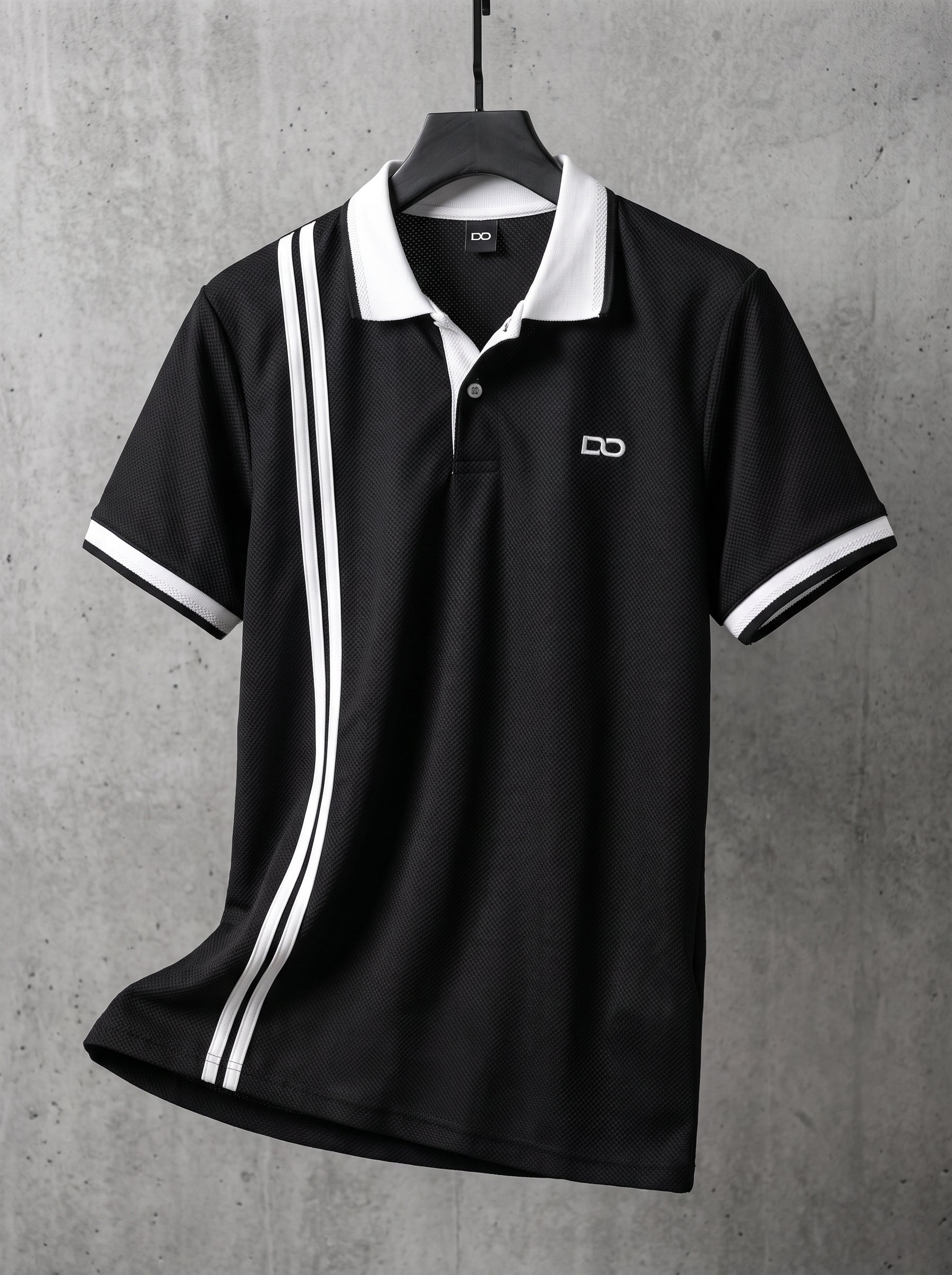 POLO DO – MONACO STRIPE BLACK