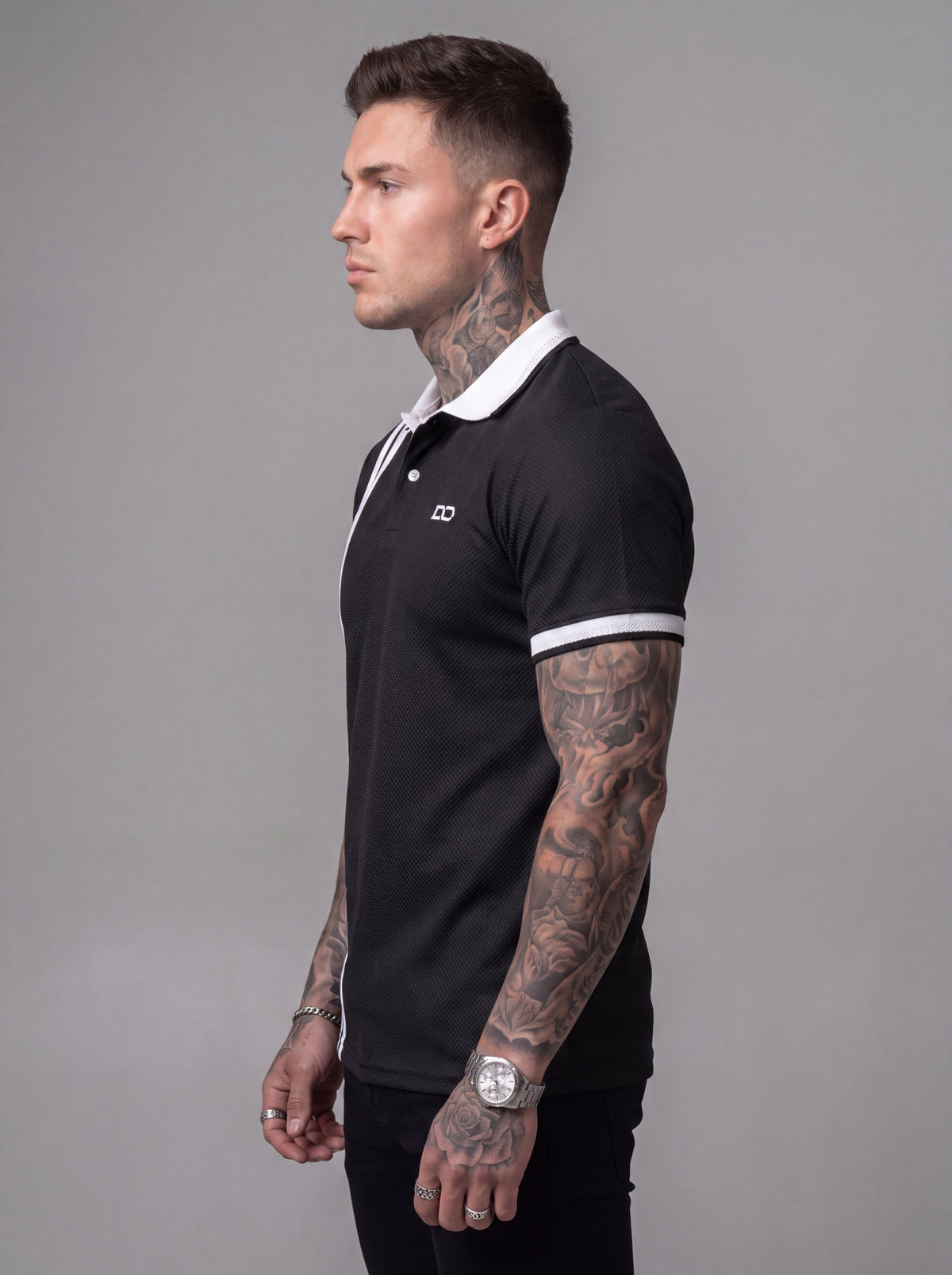 POLO DO – MONACO STRIPE BLACK