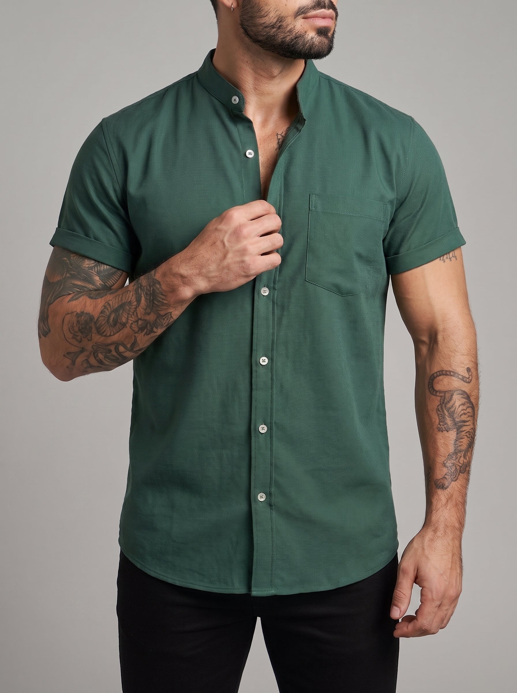 Camisa Neru Olive