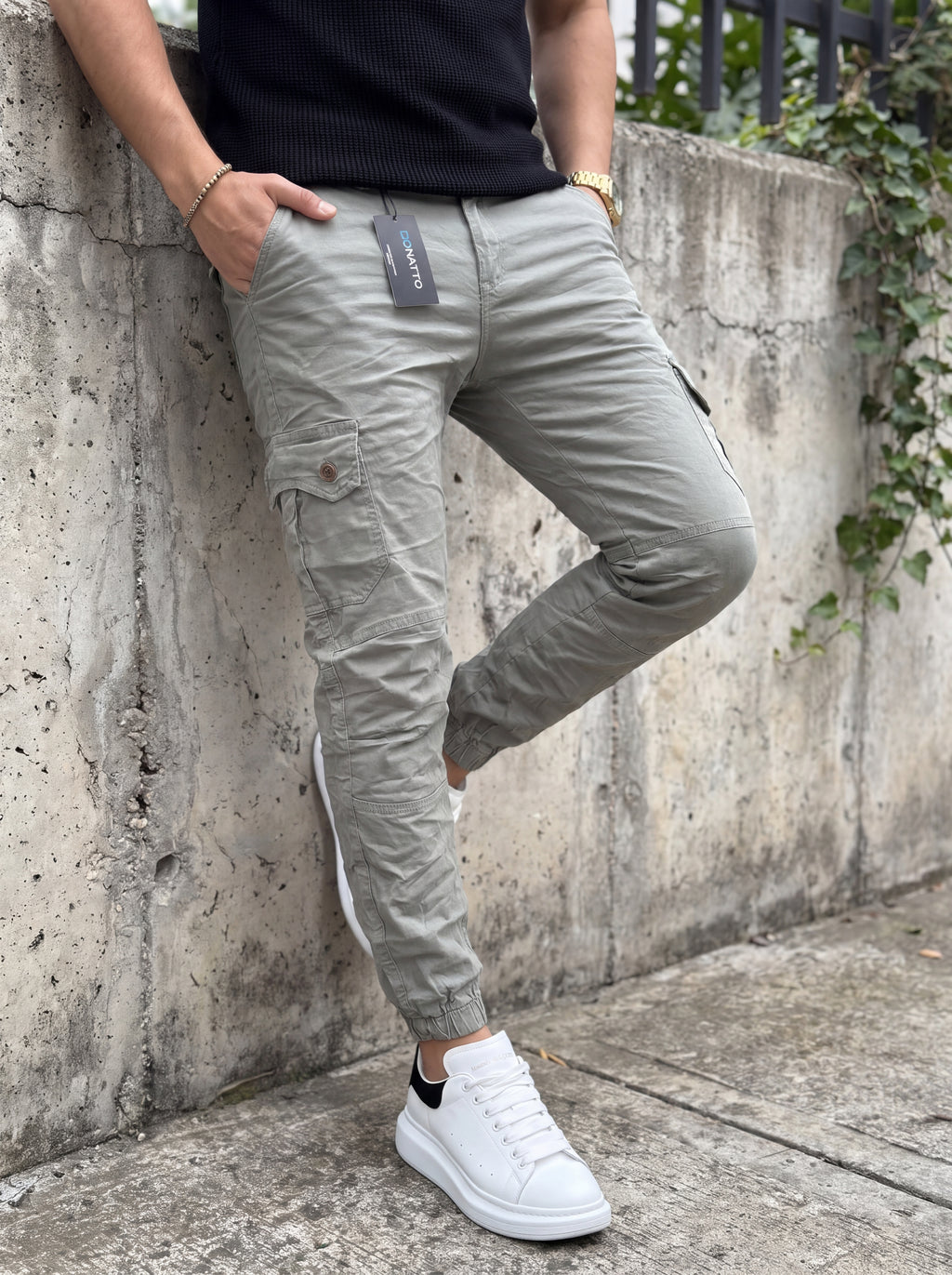 Jogger Cargo Verde Militar