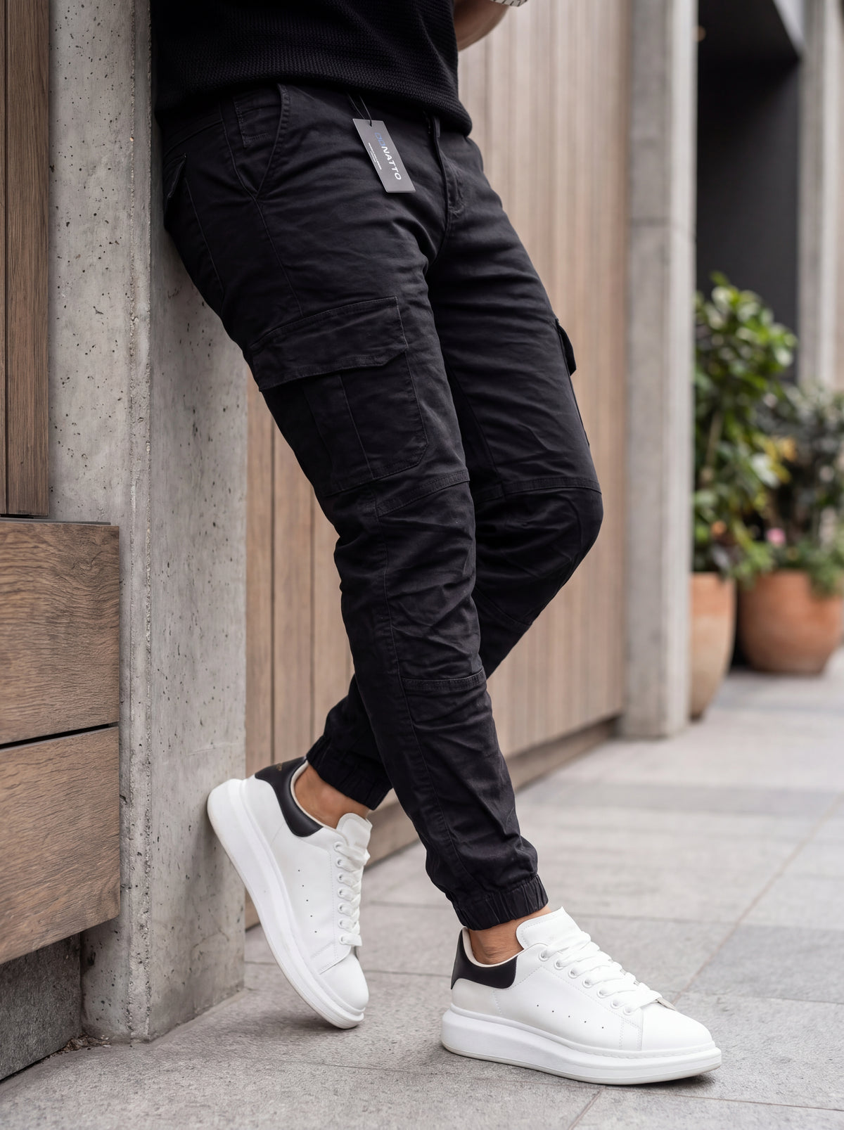 Jogger Cargo Negro