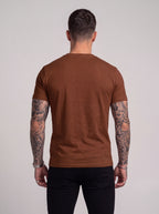 Camiseta Básica Essential Mocha