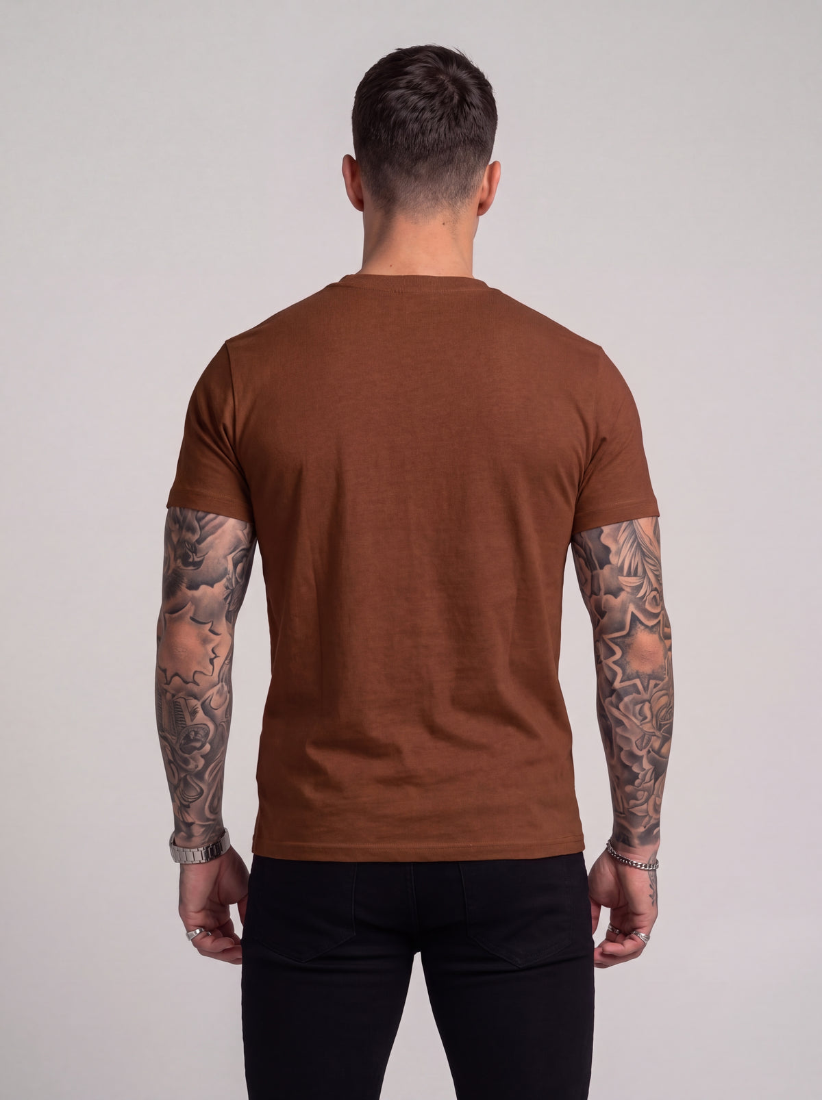 Camiseta Básica Essential Mocha