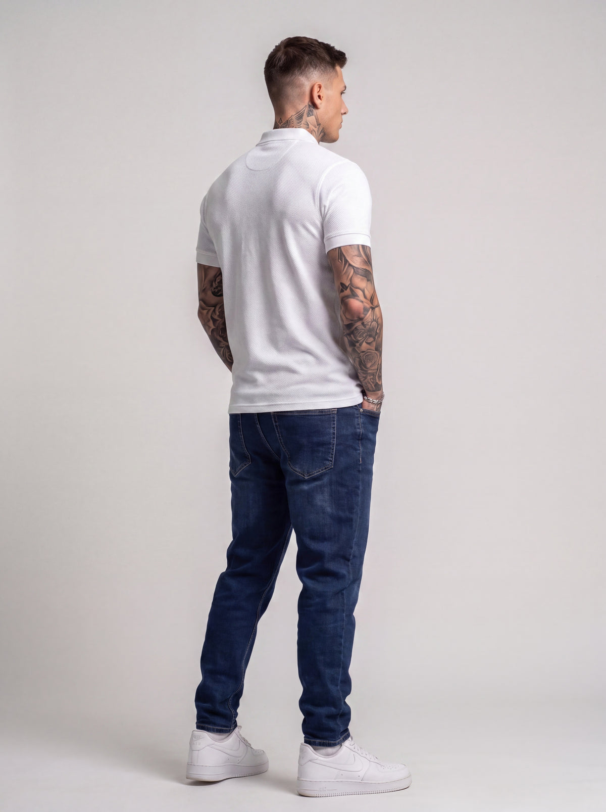 Jean Slim Clásico Azul Oscuro