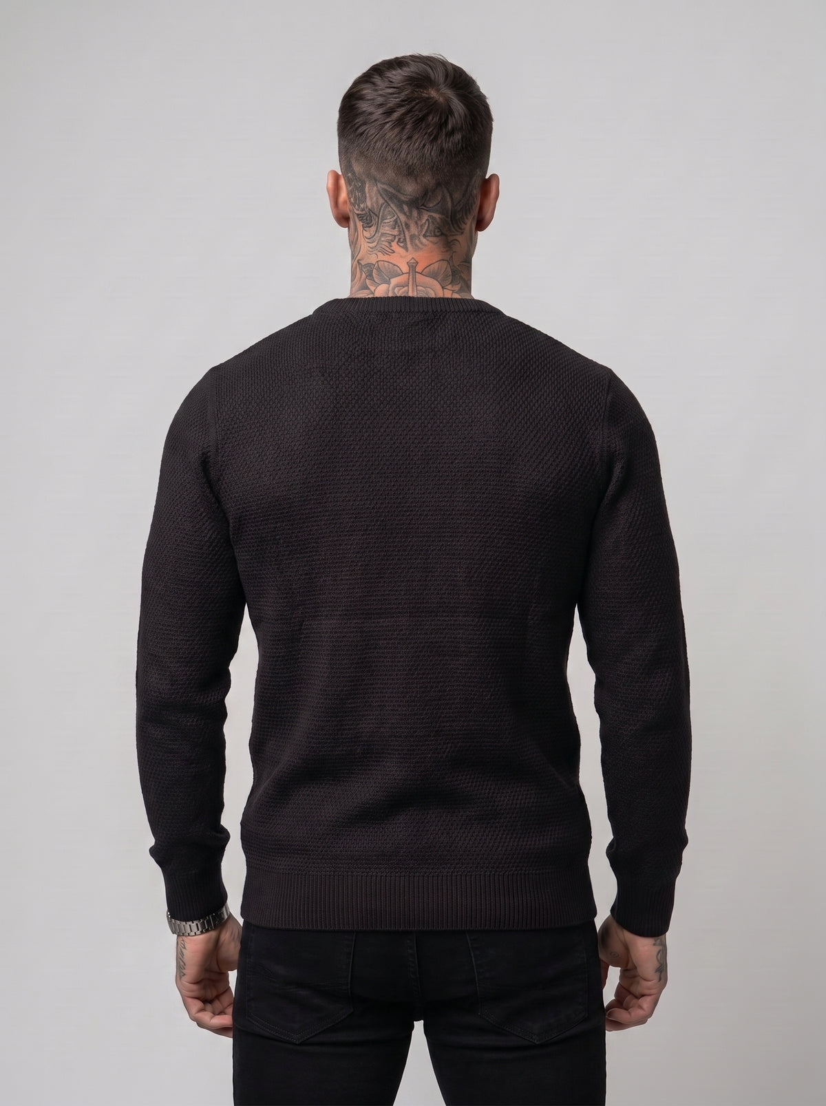 Buzo Tejido Milano Negro