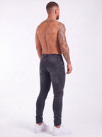 Jean Skinny Noir Grafito
