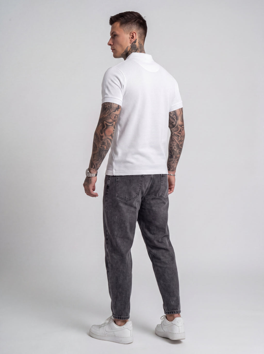 Jean Mon Fit Gris Vintage