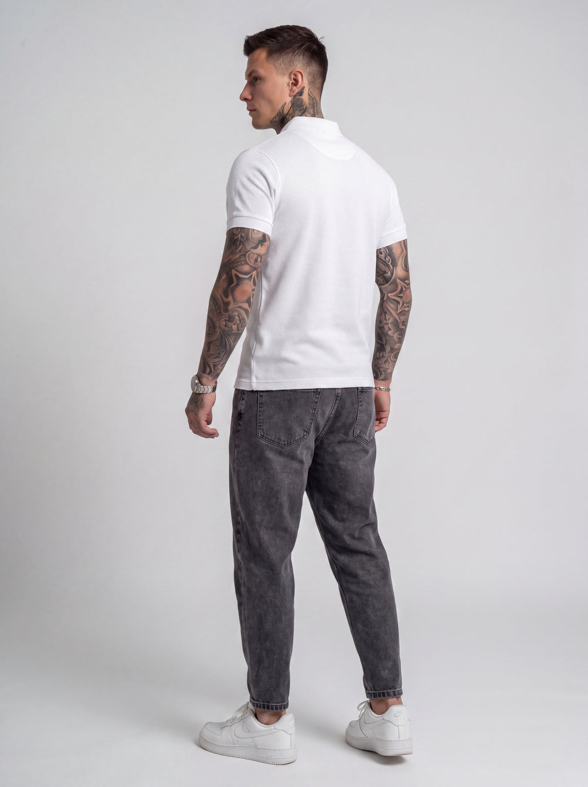 Jean Mon Fit Gris Vintage