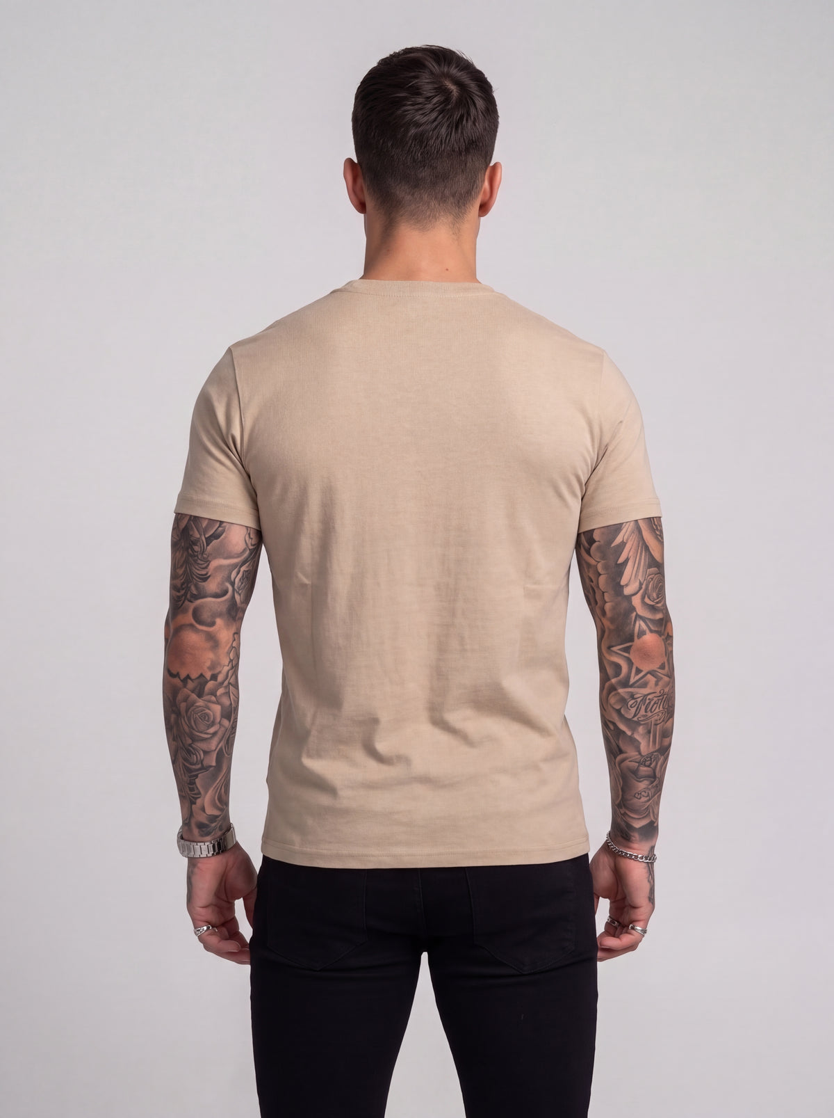 Camiseta Básica Essential Beige