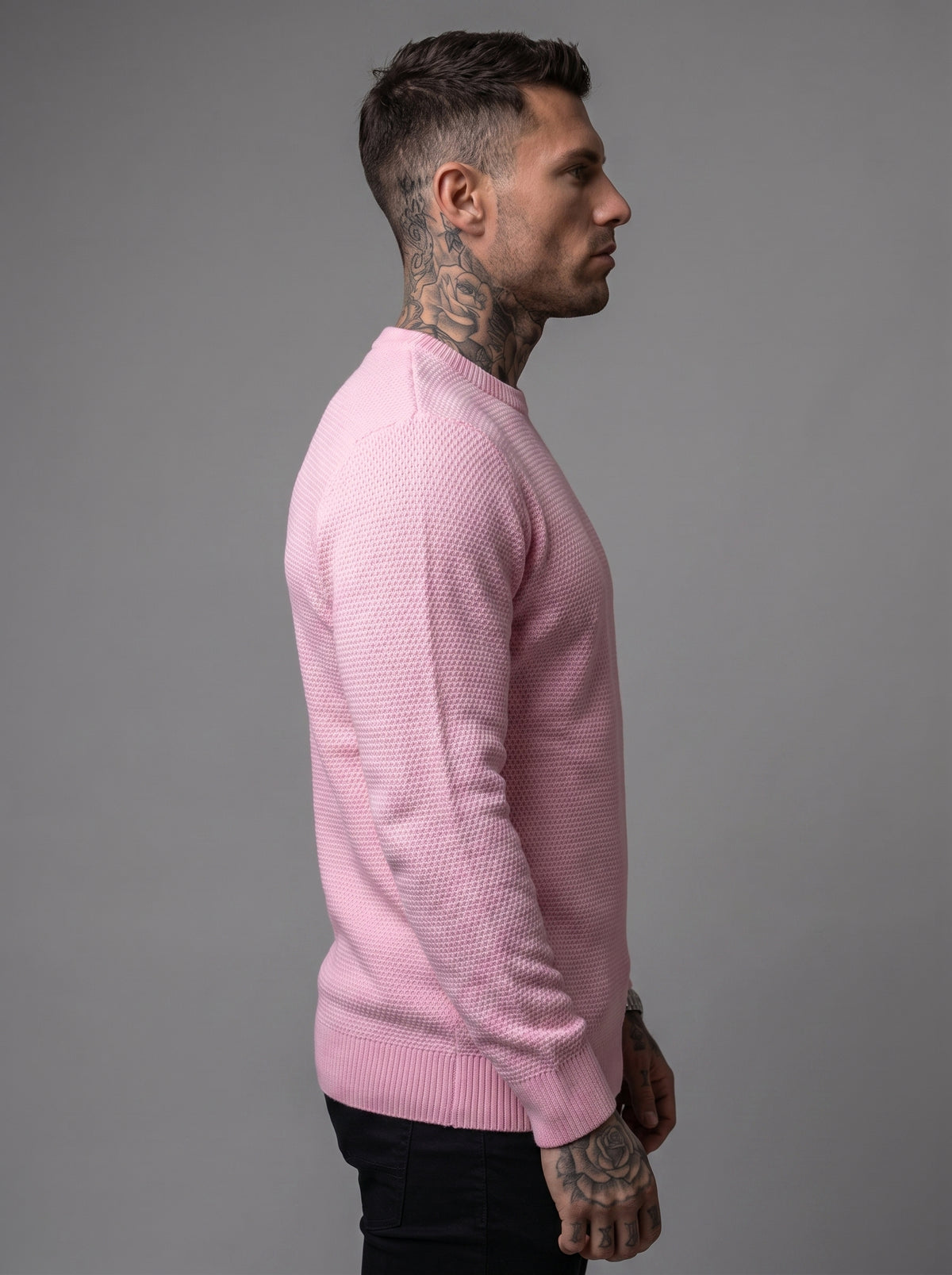 Buzo Tejido Milano Rosa Palo