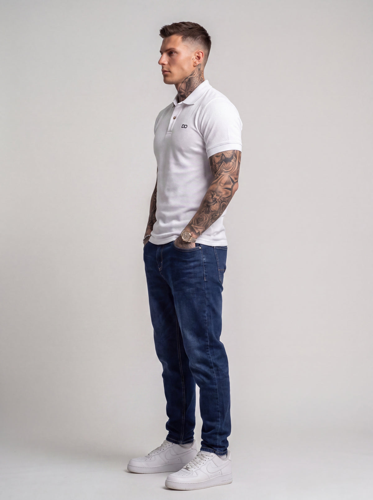 Jean Slim Clásico Azul Oscuro