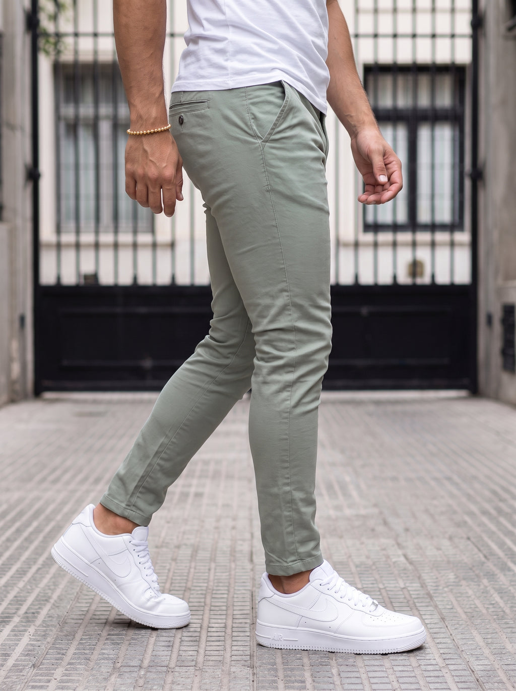 DRILL SLIM VERDE SAGE