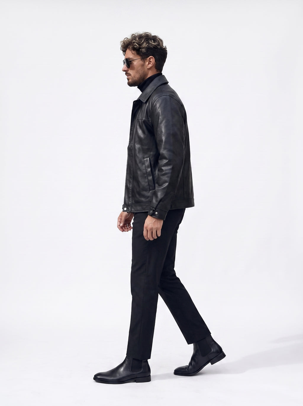 CHAQUETA CUERO TEX MILANO