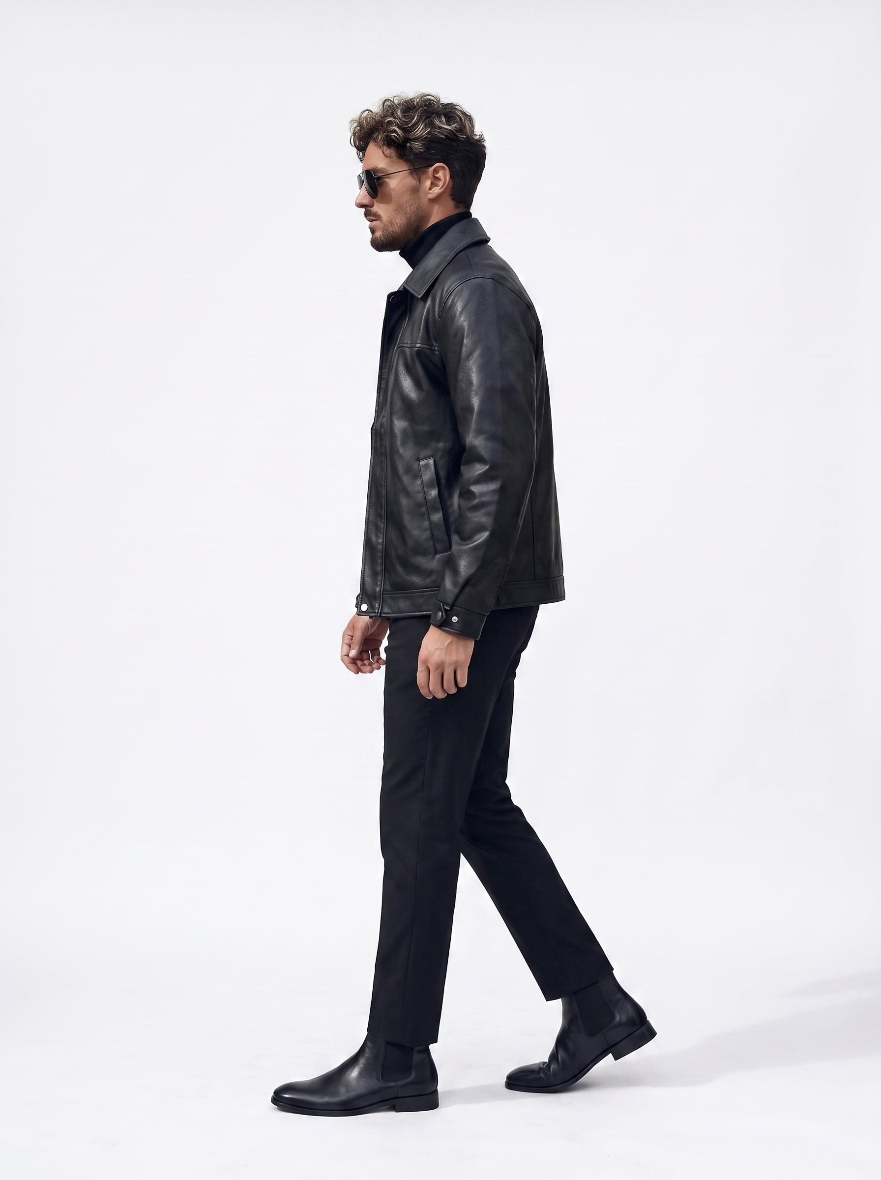 CHAQUETA CUERO TEX MILANO