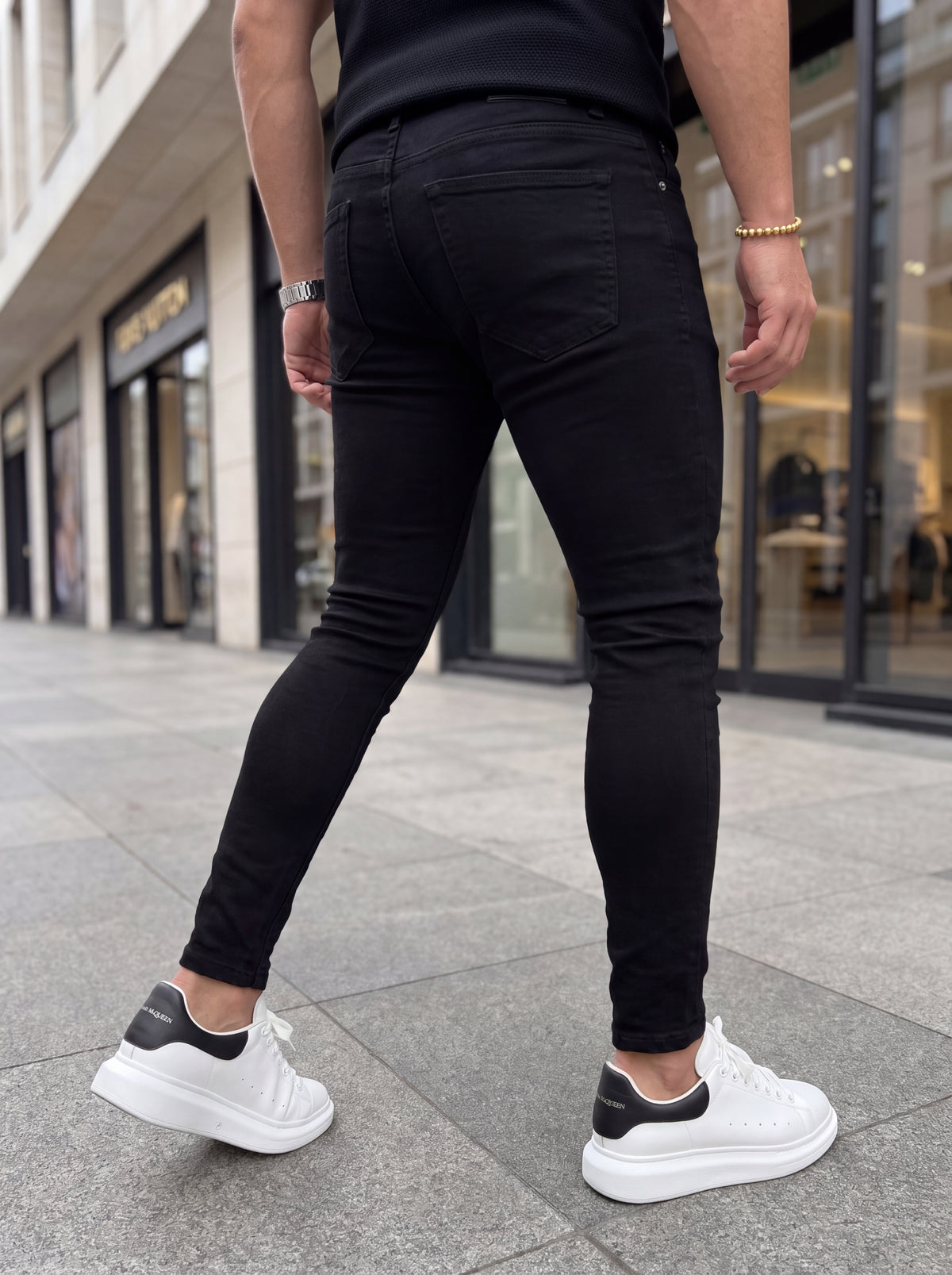 JEAN SKINNY - NEGRO LISO