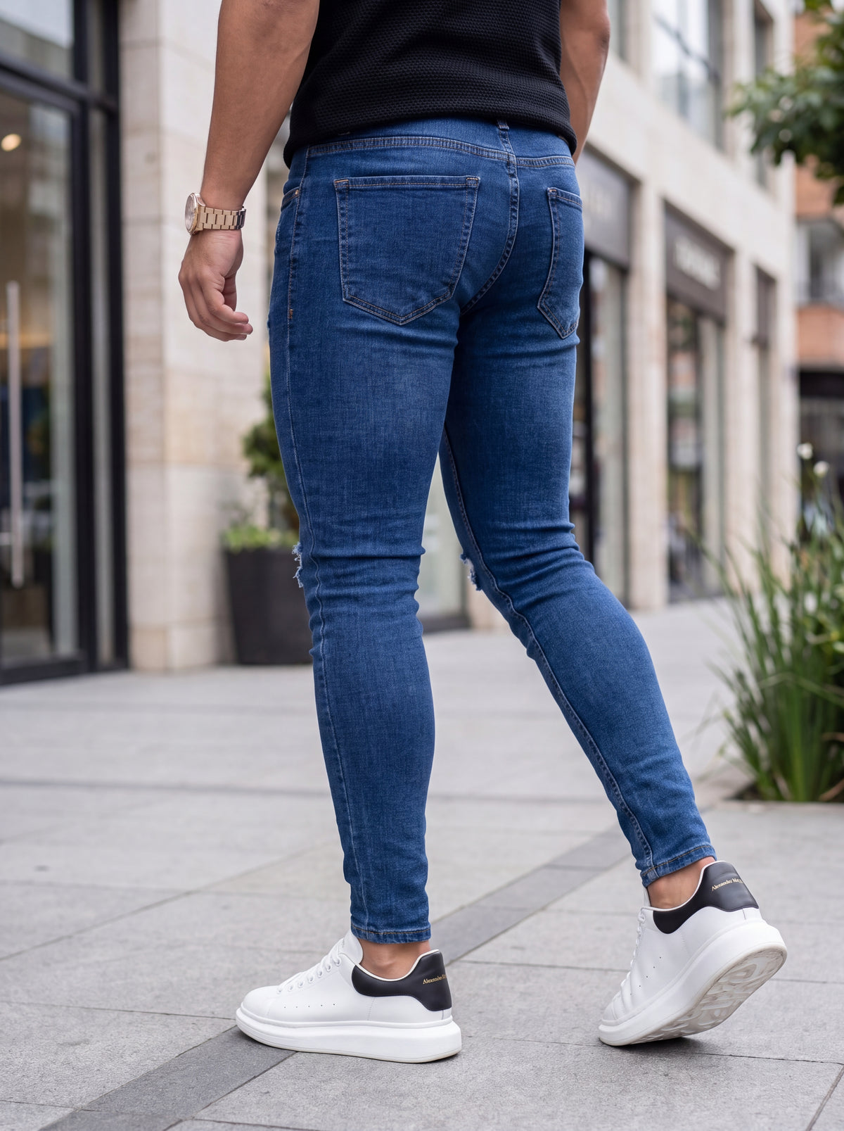JEAN SKINNY – BLUE KNEE
