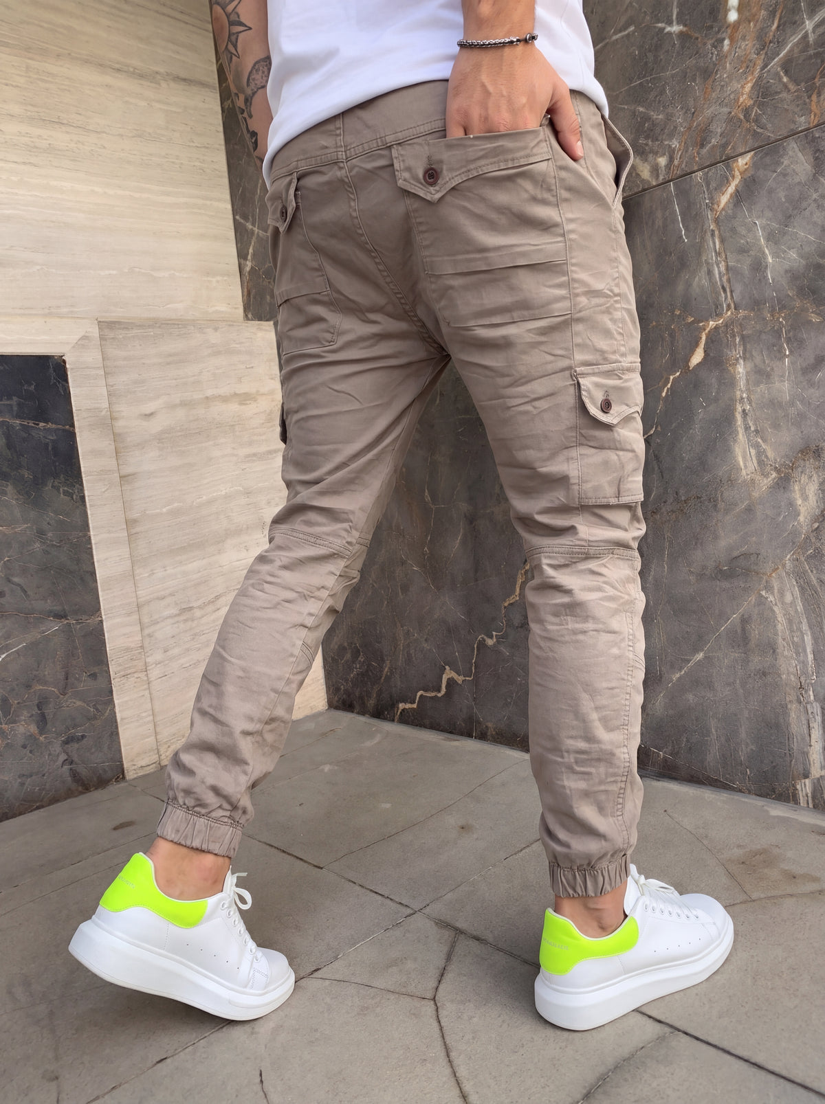 Jogger Cargo Taupe