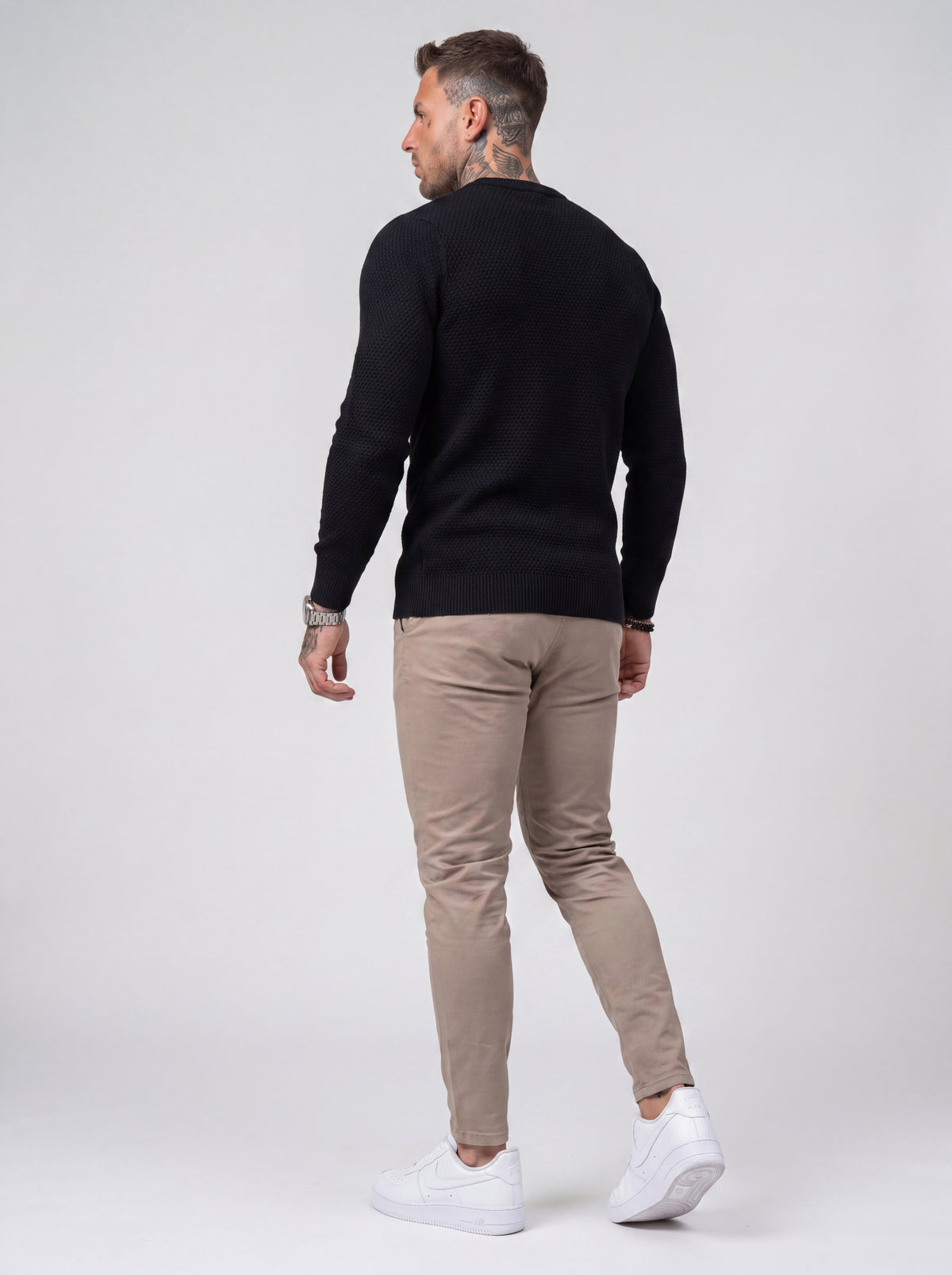 Set Oslo — Negro & Beige