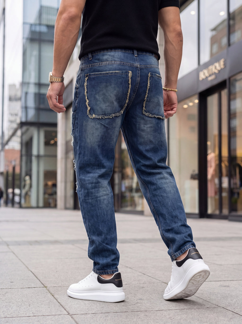 Jean Mom fit Vintage Denim