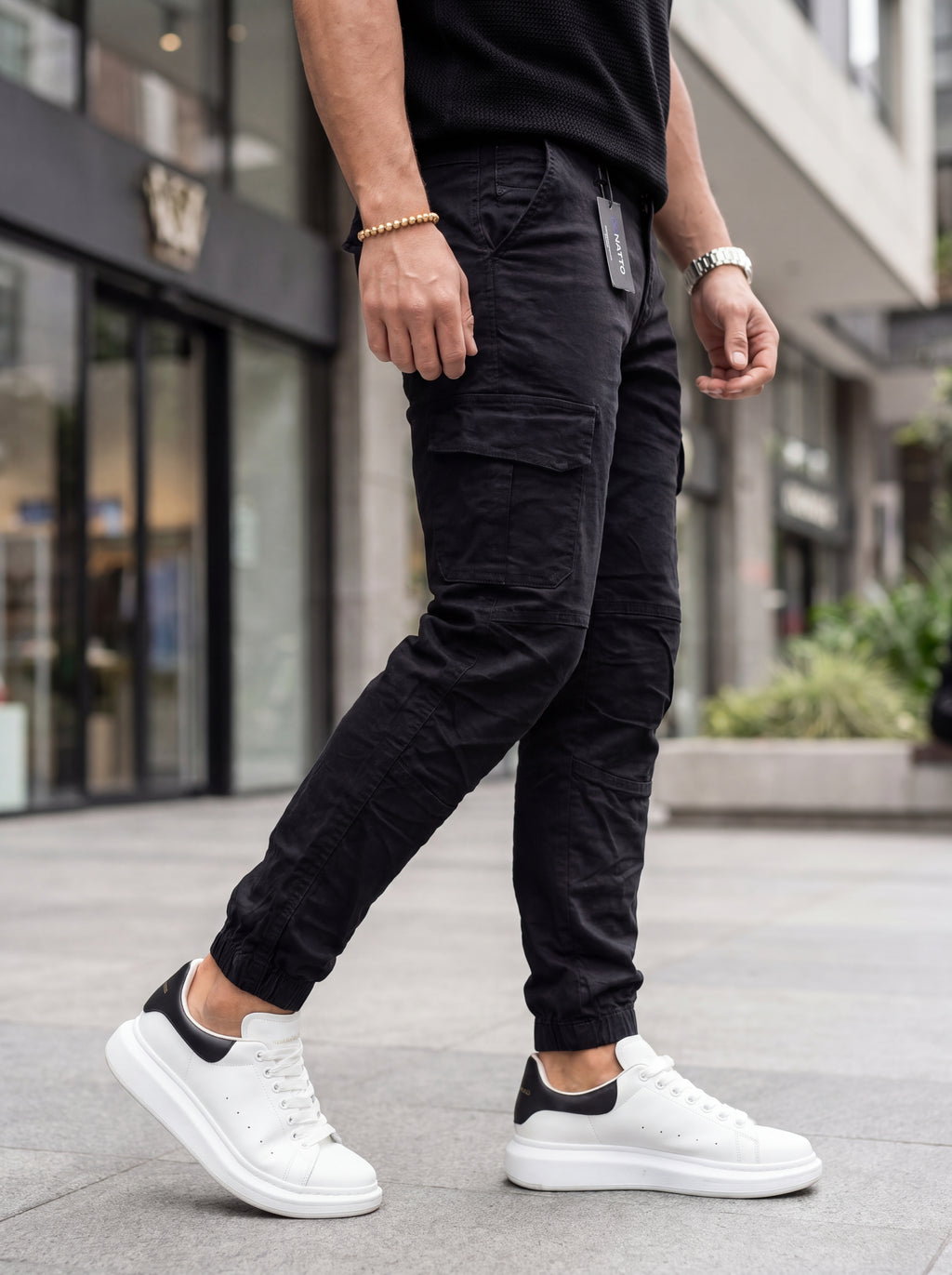 Jogger Cargo Negro