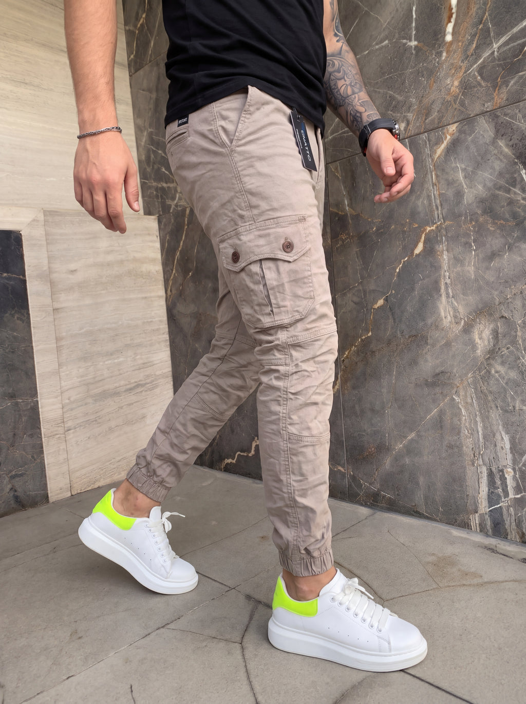 Jogger Cargo Taupe