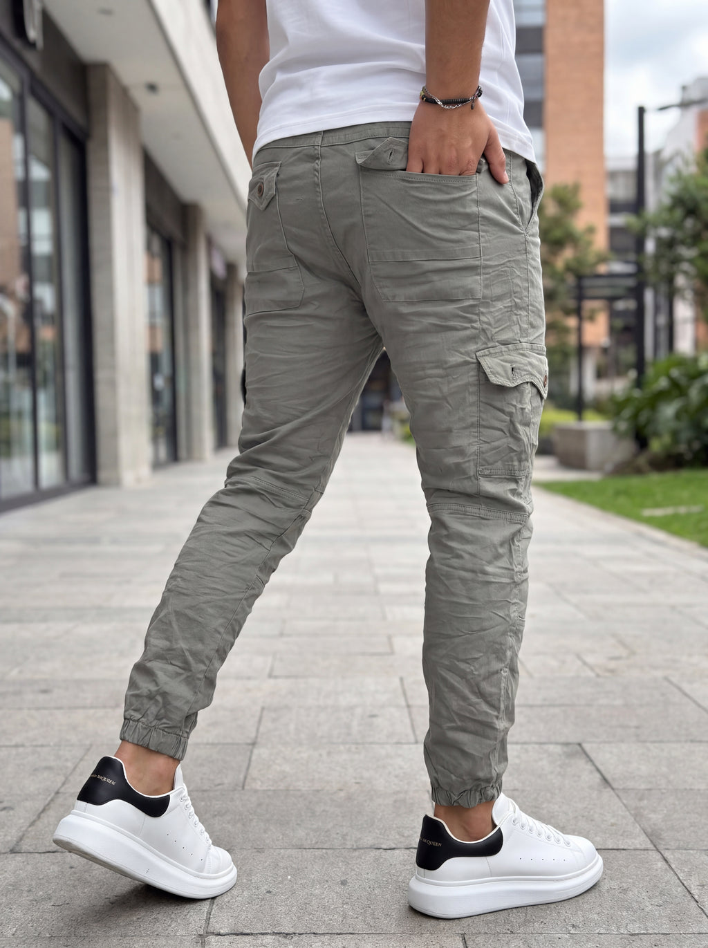 Jogger Cargo Verde Militar