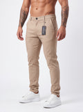 Pantalón Punto Roma Slim Beige Arena