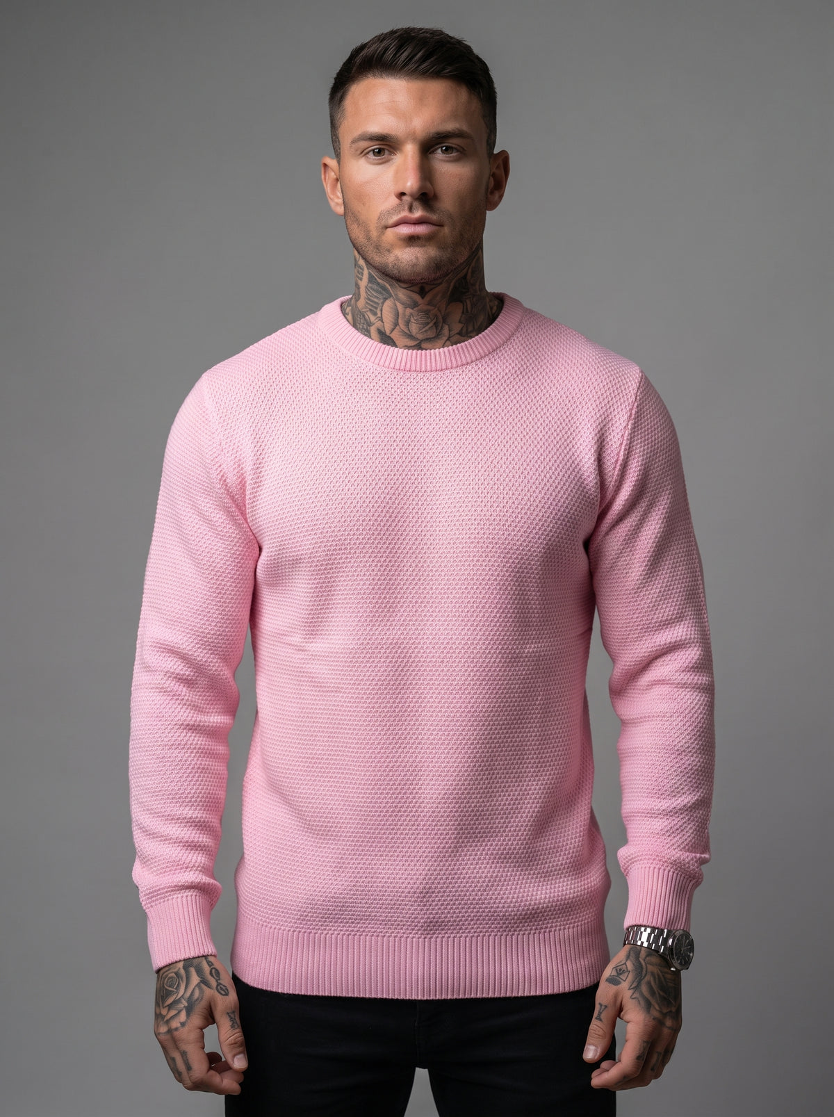 Buzo Tejido Milano Rosa Palo