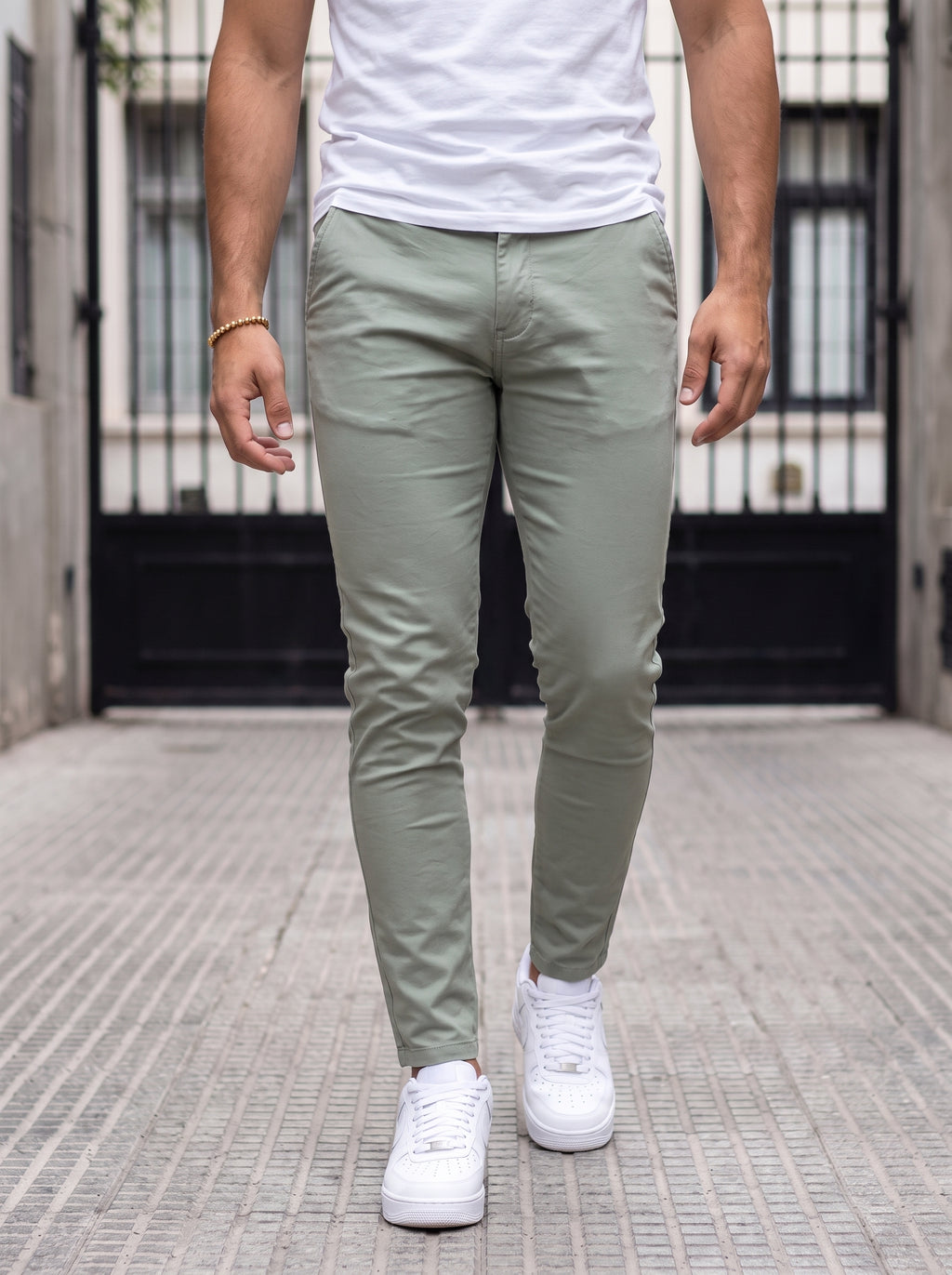 DRILL SLIM VERDE SAGE