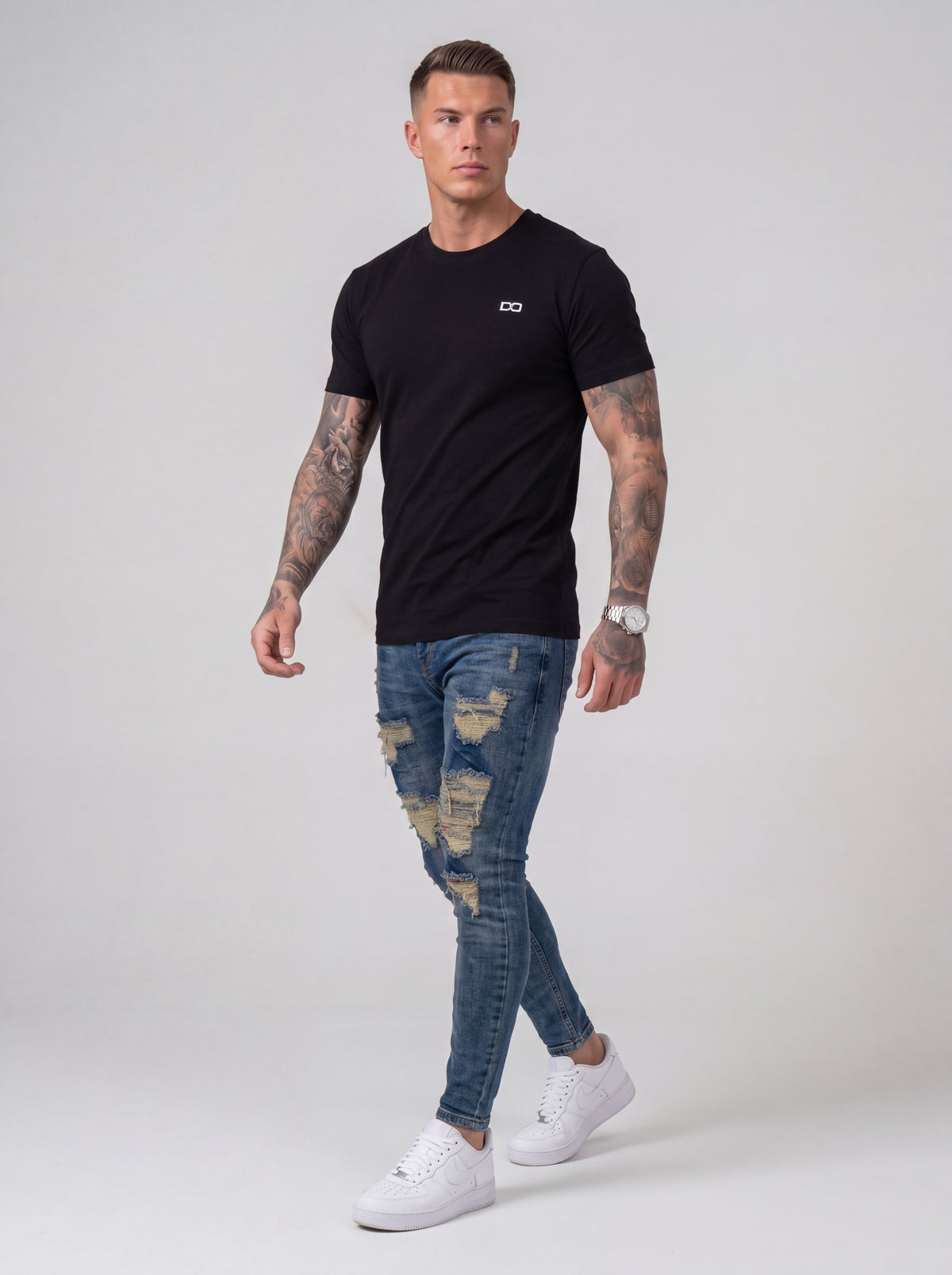 Outfit Urban Black & Green