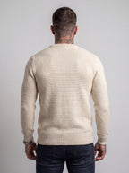 Buzo Tejido Rib Monaco – Marfil