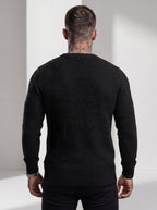 Buzo Tejido Rib Monaco – Negro
