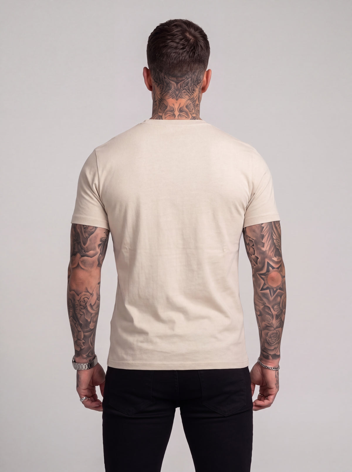 Camiseta Básica Essential Cream