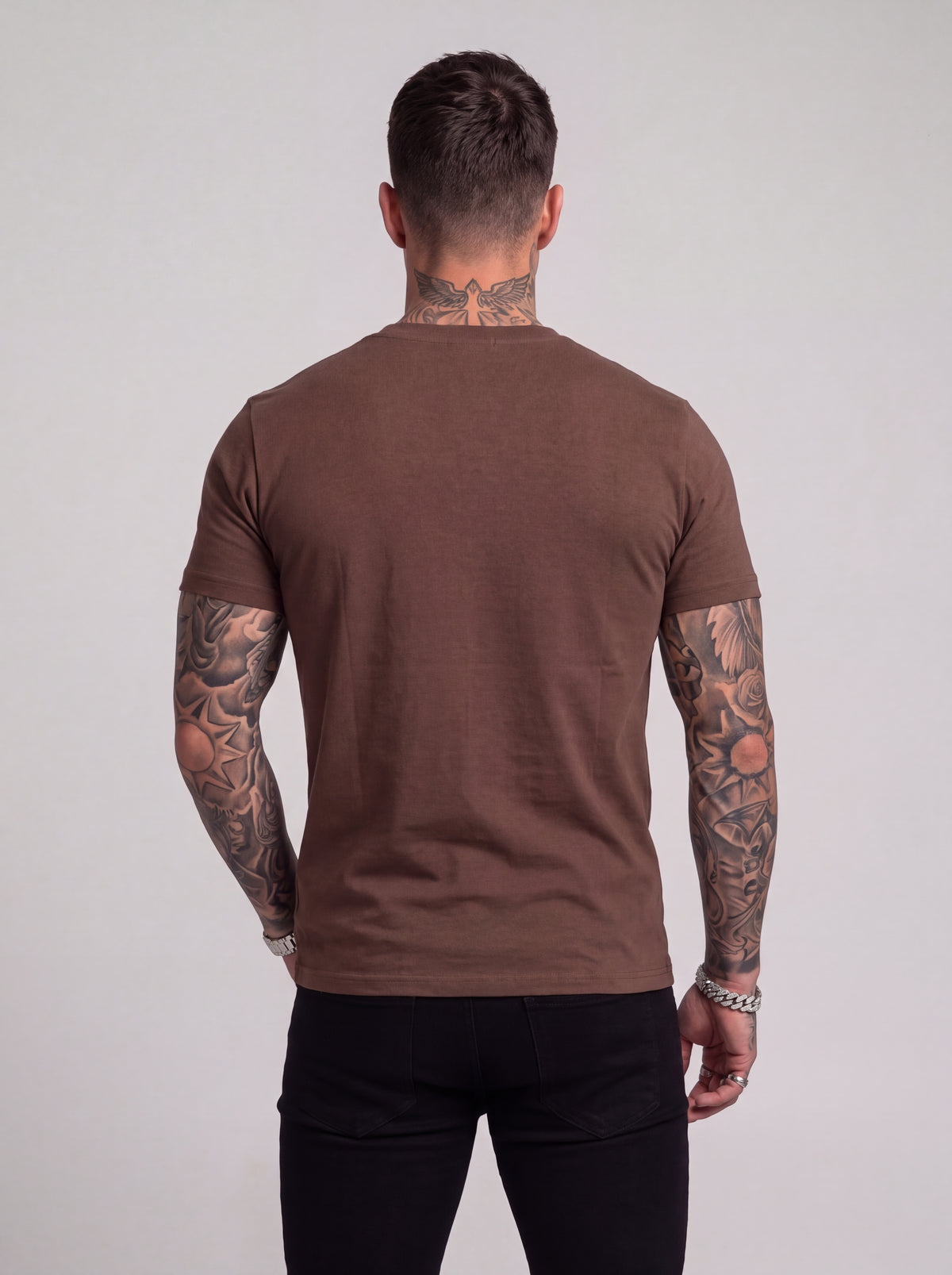 Camiseta Básica Essential Brown