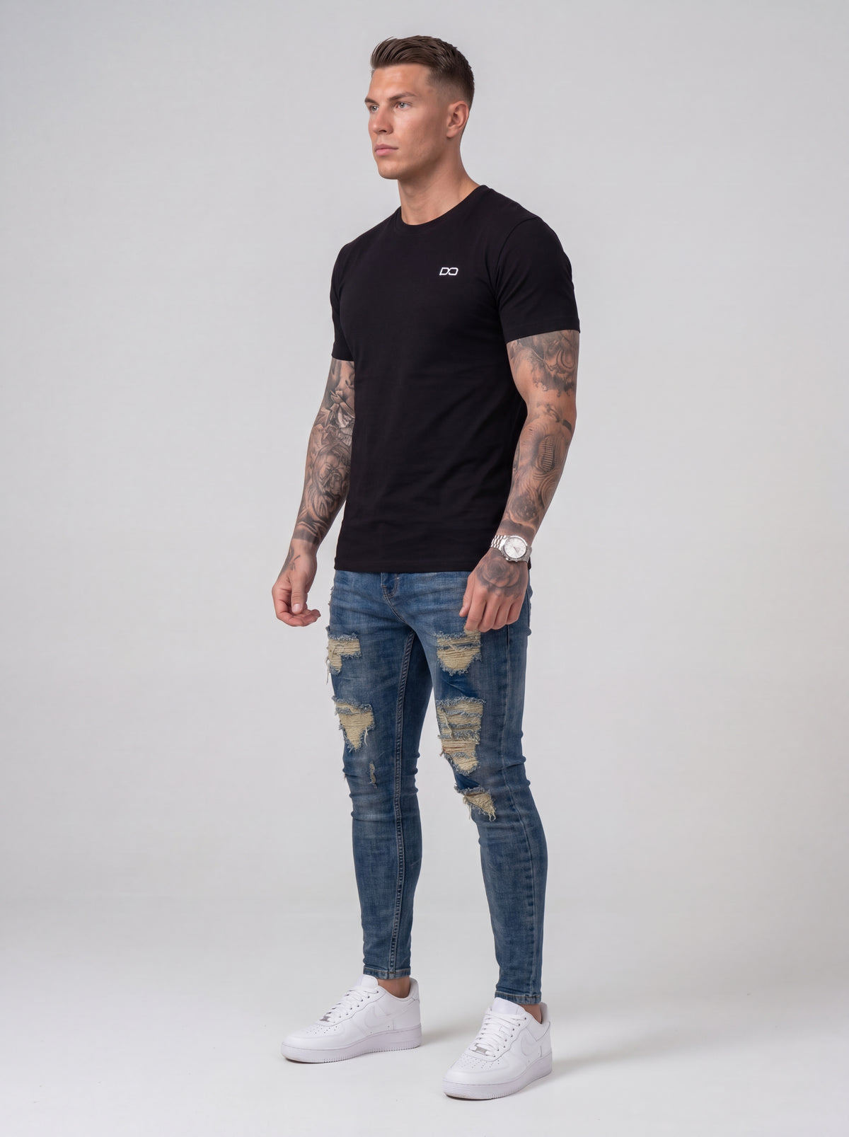 Outfit Urban Black & Green