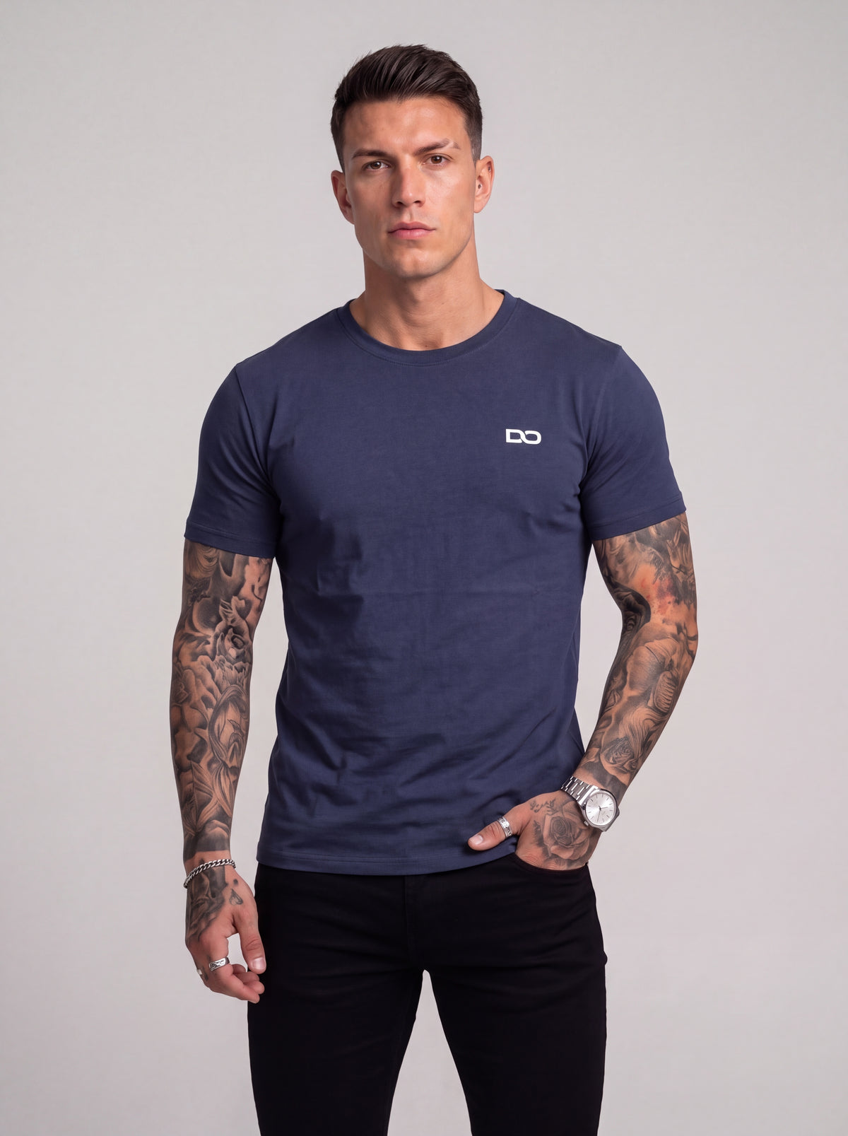 Camiseta Básica Essential Navy