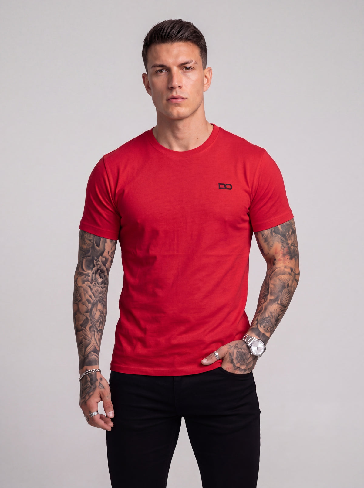 Camiseta Básica Essential Red