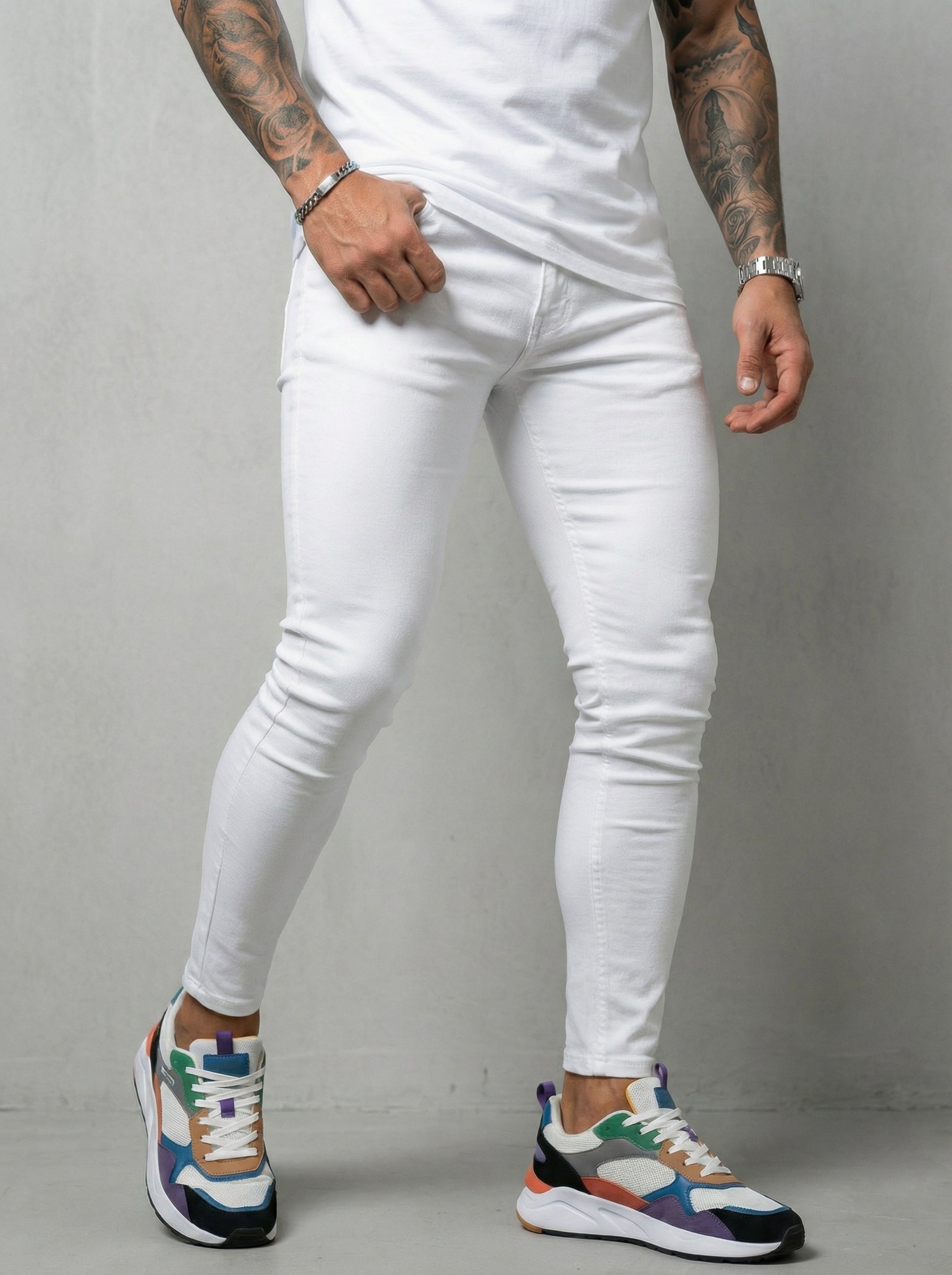 JEAN SKINNY - BLANCO LISO