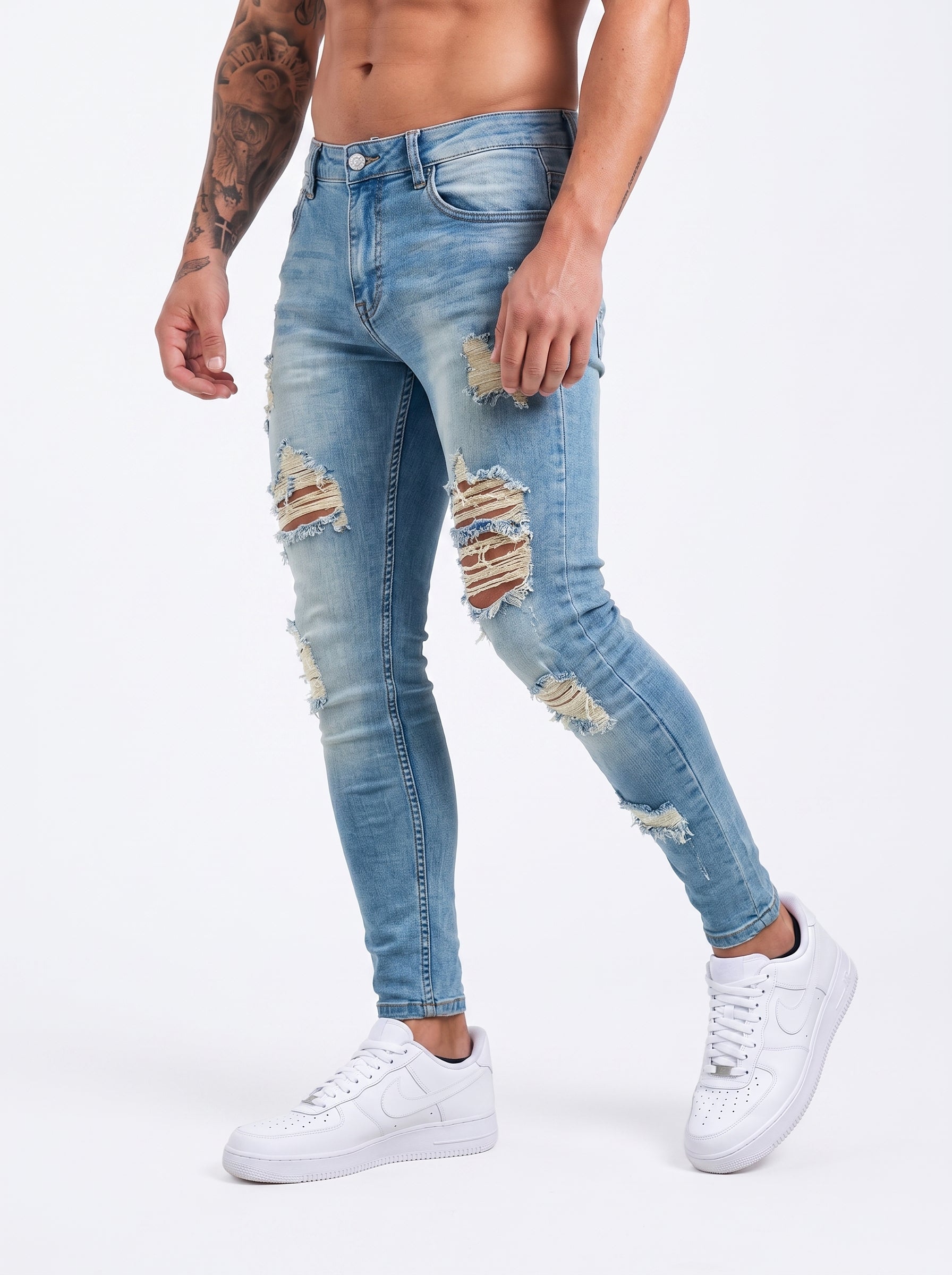 JEAN SKINNY - AZUL CLARO FROST
