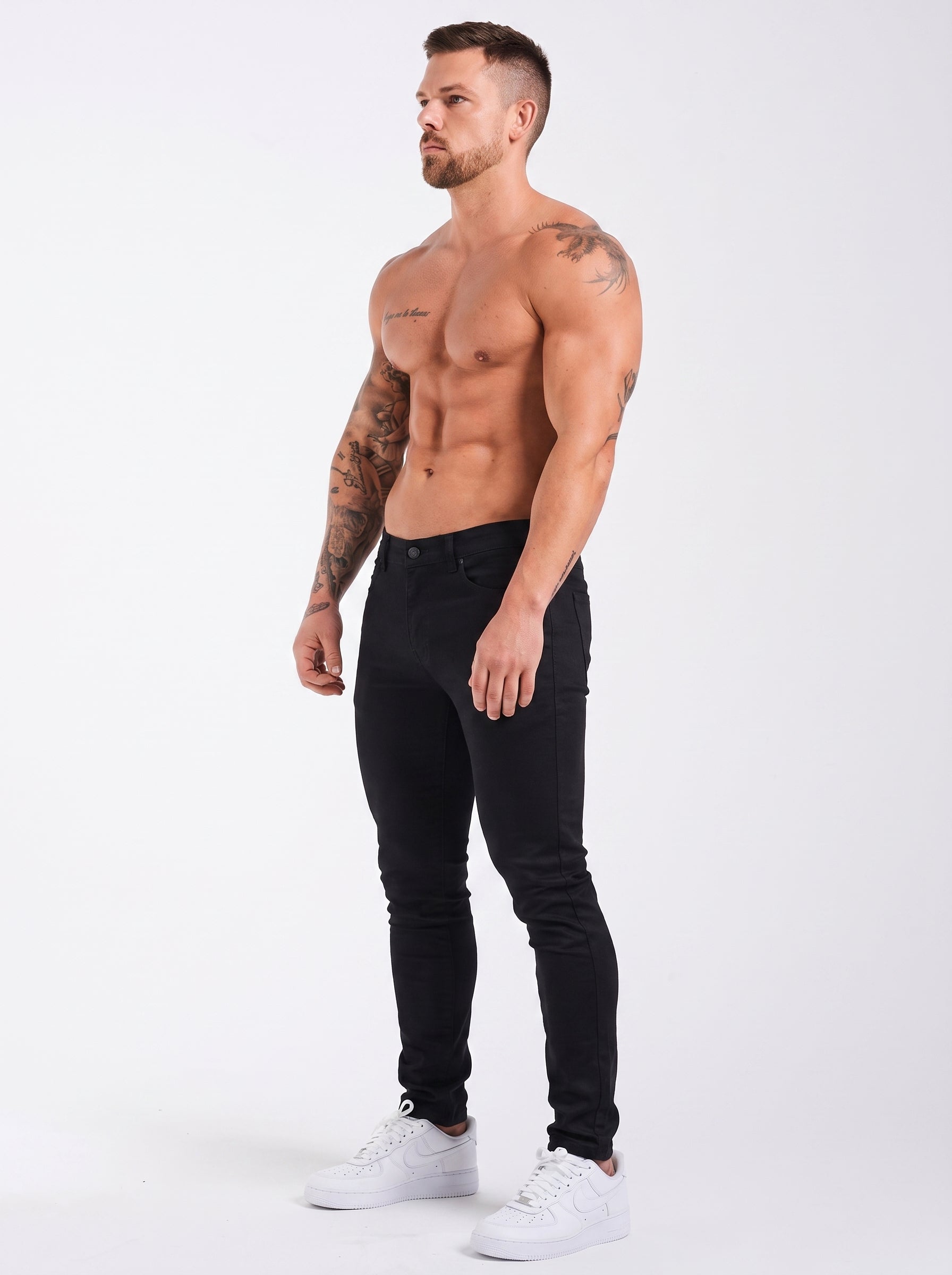 JEAN SKINNY - NEGRO LISO
