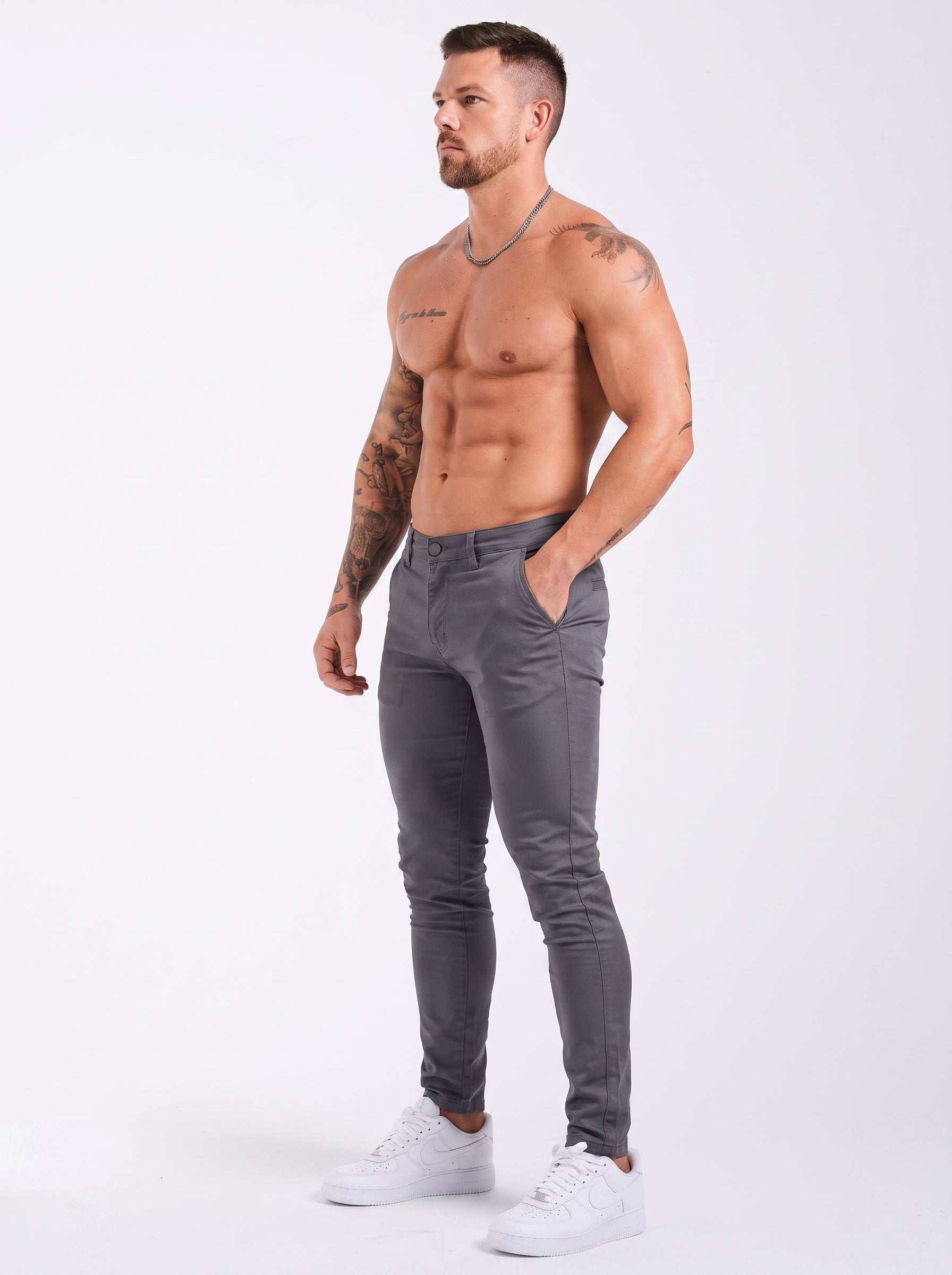 DRILL SLIM GRIS PLOMO