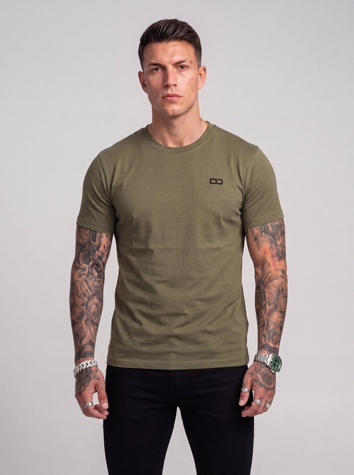 Camiseta Básica Essential Military