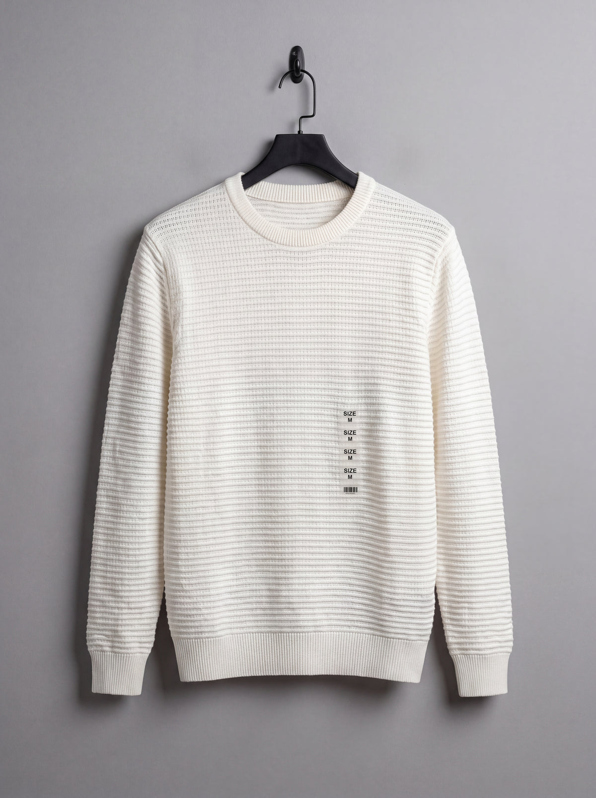 Buzo Tejido Rib Monaco – Marfil