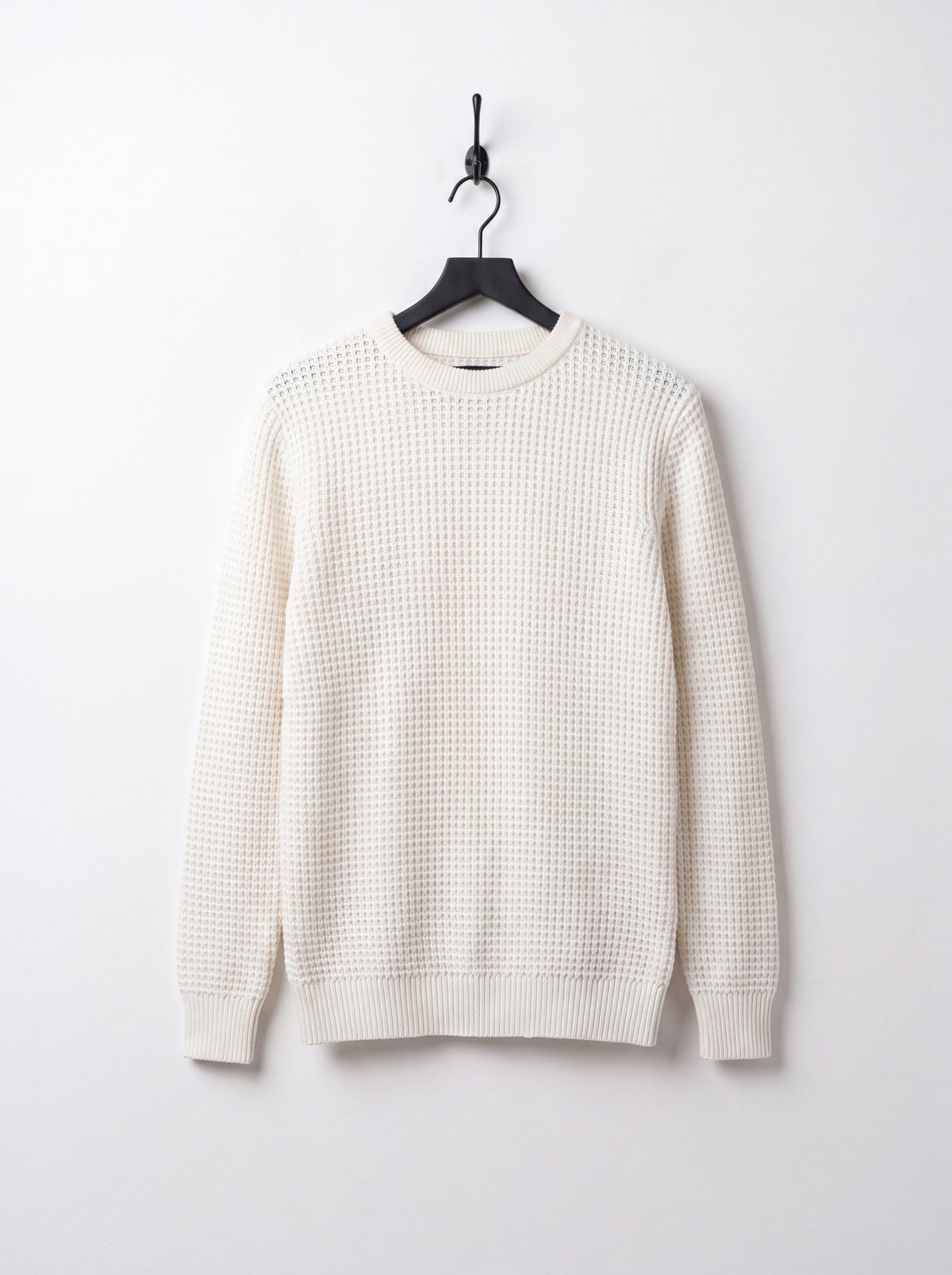 Buzo Tejido Waffle Monaco – Marfil